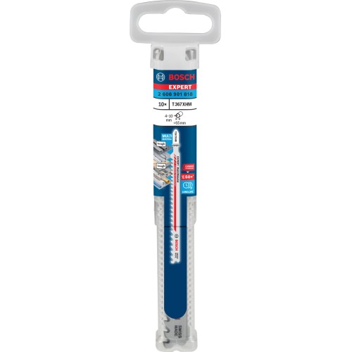 Hoja de sierra de calar EXPERT Multi Material T367XHM, 10 uds.