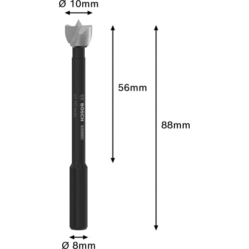 Broca Forstner EXPERT Wood, 10 mm