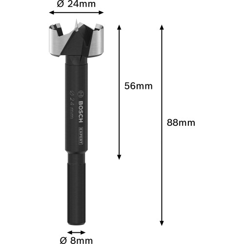 Broca Forstner EXPERT Wood, 24 mm