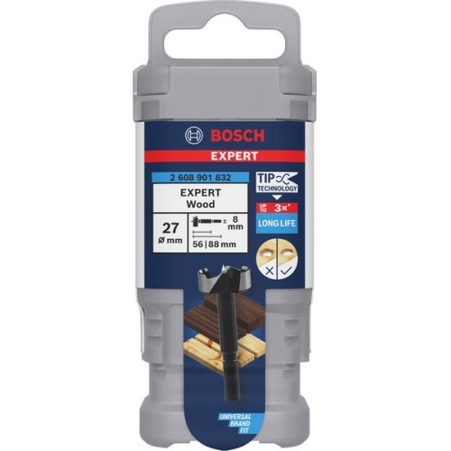 Broca Forstner EXPERT Wood, 27 mm
