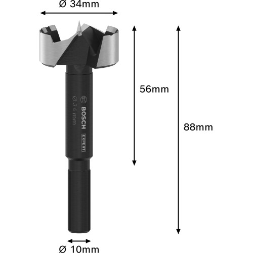 Broca Forstner EXPERT Wood, 34 mm
