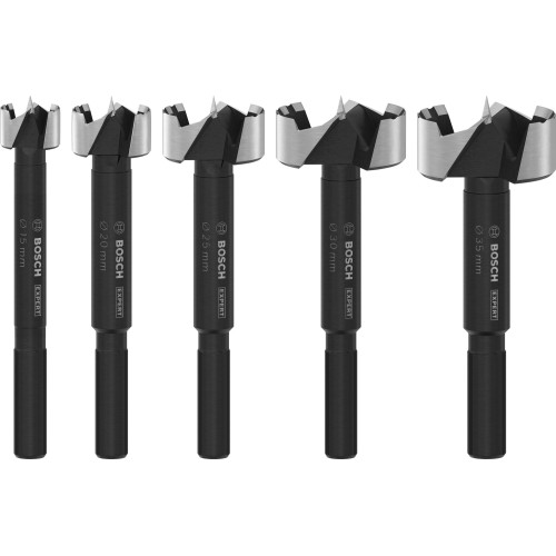 Set de brocas Forstner EXPERT Wood, 5 unidades