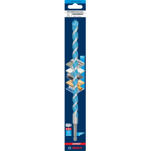 Broca EXPERT HEX-9 Multi Construction, 12x200x250