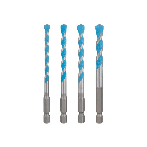 Set de brocas EXPERT HEX-9 Multi Construction, 5,5 x 60 x 100 mm; 6 x 60 x 100 mm; 7 x 60 x 100 m; 8 x 50 x 100 mm, 4 unidades