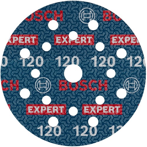 Disco de lija para láminas EXPERT O780, 125 mm, G120