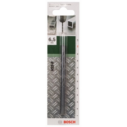 Broca para metal HSS-R, DIN 338D = 6,5 mm; L = 101 mm