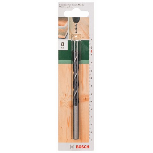 Brocas helicoidales para maderaD = 8,0 mm; L = 115 mm