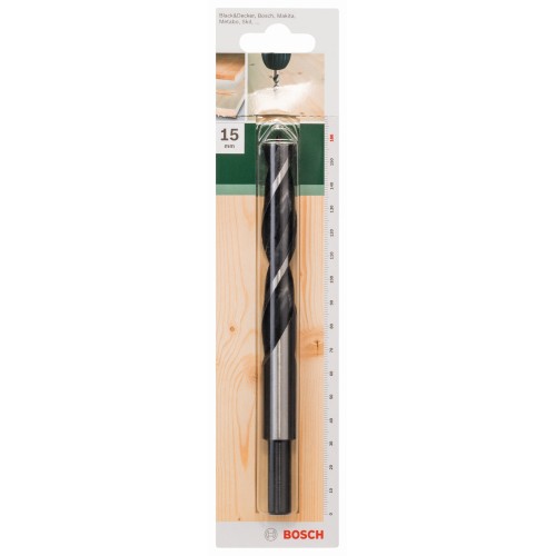 Brocas helicoidales para maderaD = 15,0 mm; L = 160 mm