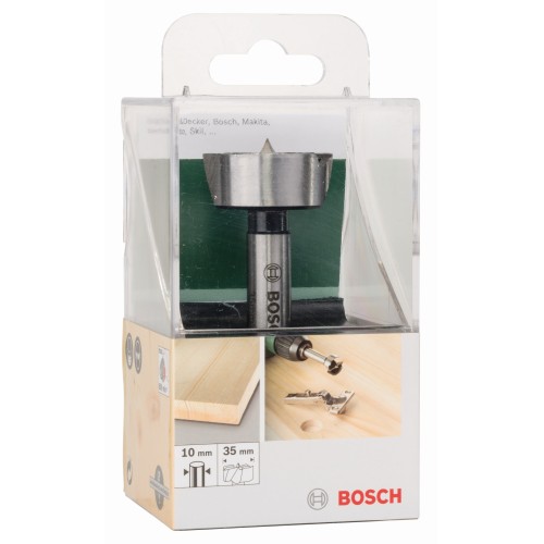 Broca fresadora para madera, DIN 7483 GD = 35,0 mm; L = 90 mm