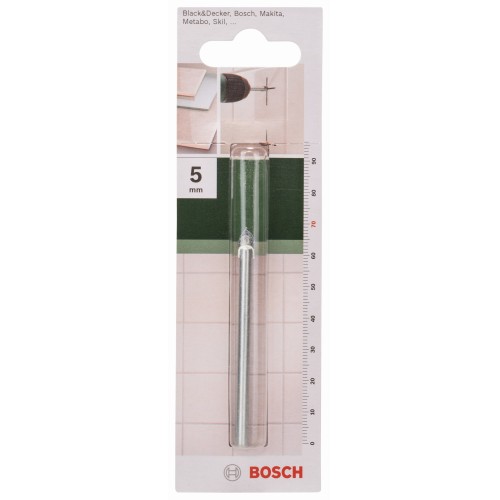 Broca para vidrio y azulejosD = 5,0 mm; L = 70 mm