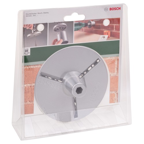 Brida para sierras de corona reforzadas con metal duro33–103 mm