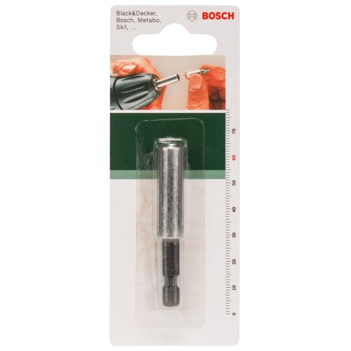 Portapuntas universalVástago hexagonal exterior de 1/4" sin anillo elástico