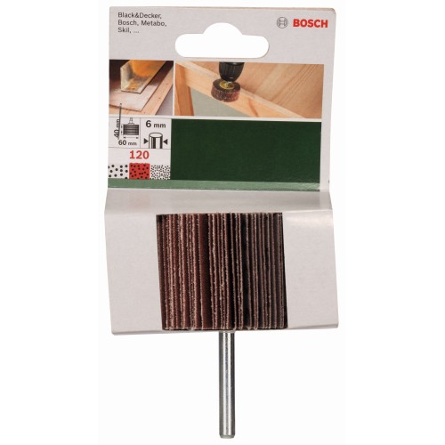 Lijadoras de laminillas para taladradoras, 60 mm