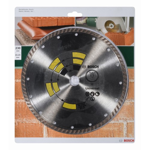 Disco de corte de diamante Universal TurboD = 230 mm