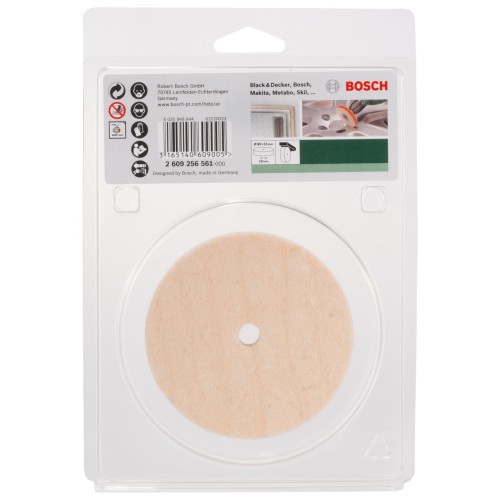 Disco de fieltro de pulido85 x 15 x 10 mm