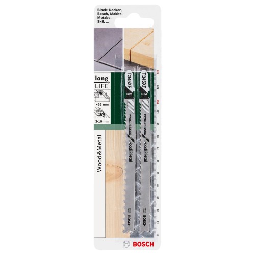 Hoja de sierra de calar BIM, T 345 XFProgressor for Wood and Metal