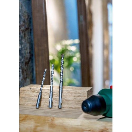 Set de 3 brocas para hormigón SDS quick5,0x100; 6,0x100; 8,0x120