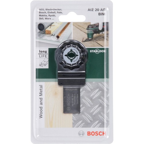 Hoja de sierra de inmersión Starlock BIM AIZ 20 AB Wood and Metal20 x 30 mm