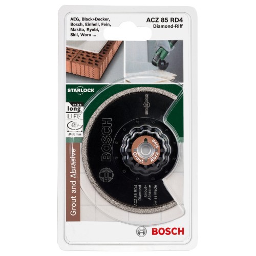 Hoja de sierra segmentada Starlock Diamant RIFF ACZ 85 RD485 mm