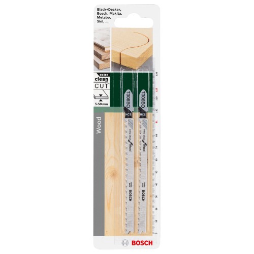 Hoja de sierra de calar HCS, T 308 BOExtra-clean for Wood