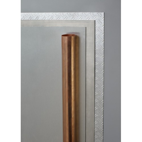 Hoja de lija manual para metal, 230 x 280 mm, P80