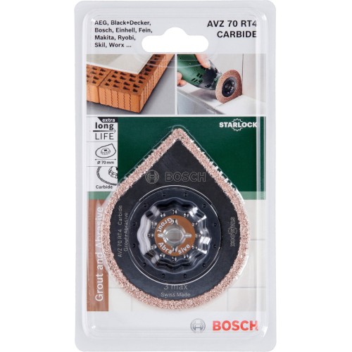 Rascador de mortero Starlock Carbide RIFF AVZ 70 RT4, 3 máx.70 mm