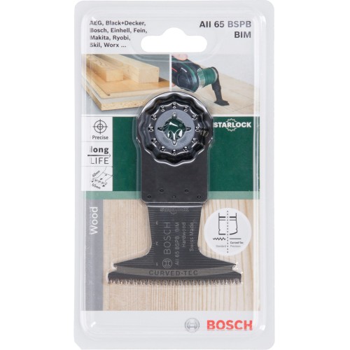 Hoja de sierra de inmersión Starlock BIM AII 65 BSPB Hard Wood40 x 65 mm