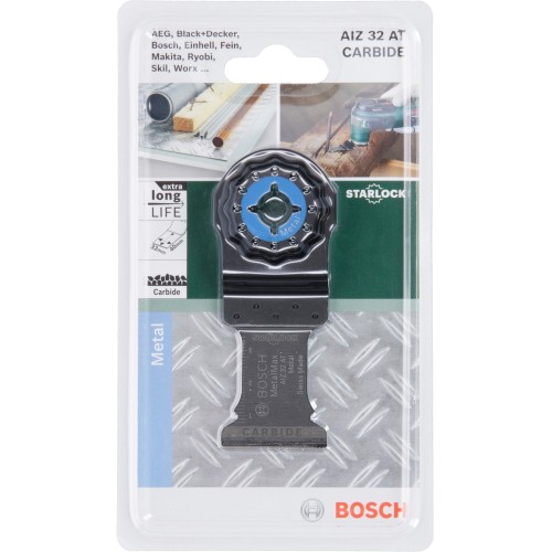 Hoja de sierra de inmersión Starlock Carbide AIZ 32 AT Metal40 x 32 mm