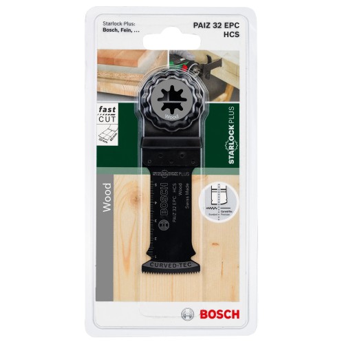 Hoja de sierra de inmersión StarlockPlus HCS PAIZ 32 EPC Wood60 x 32 mm