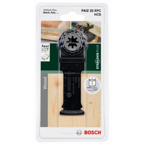 Hoja de sierra de inmersión StarlockPlus HCS PAIZ 32 EPC Wood60 x 32 mm