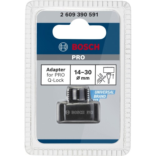 Adapter for PRO Q-Lock, sierra de corona con sistema Quick Change de 14–30 mm