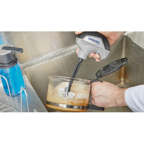 Cepillo de cocina Dremel PC372 Versa para una limpieza más rápida y sencilla con la herramienta de limpieza de alta velocidad Dremel Versa