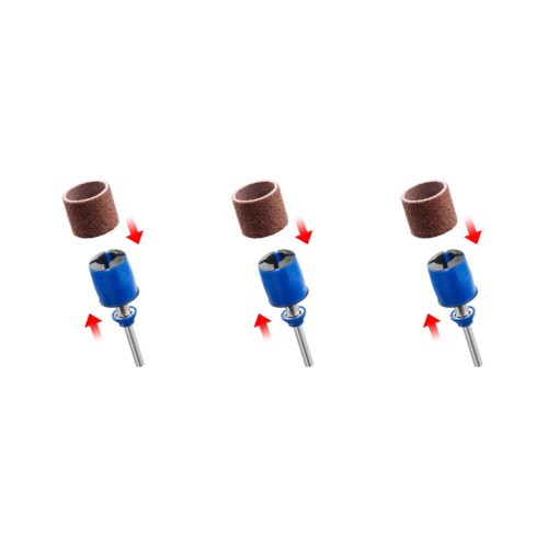 DREMEL® EZ SpeedClic: mandril y bandas de lija