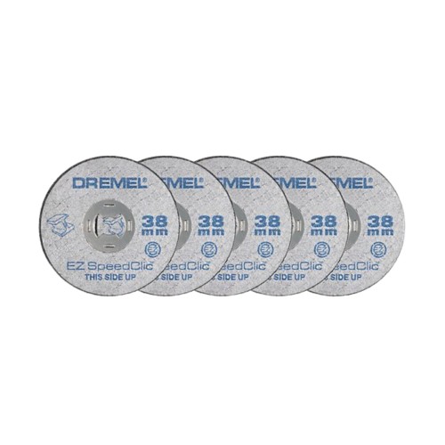 DREMEL® EZ SpeedClic: kit de 5 unidades de discos de corte para metal.