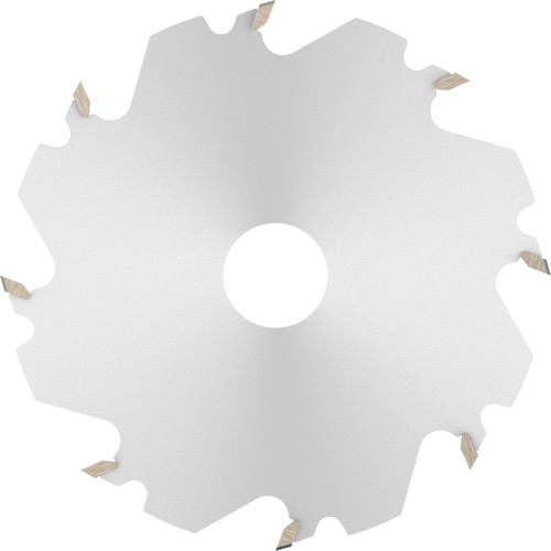 Hoja fresadora lateral PRO, 105 x 20 x 4 mm, 8 dientes