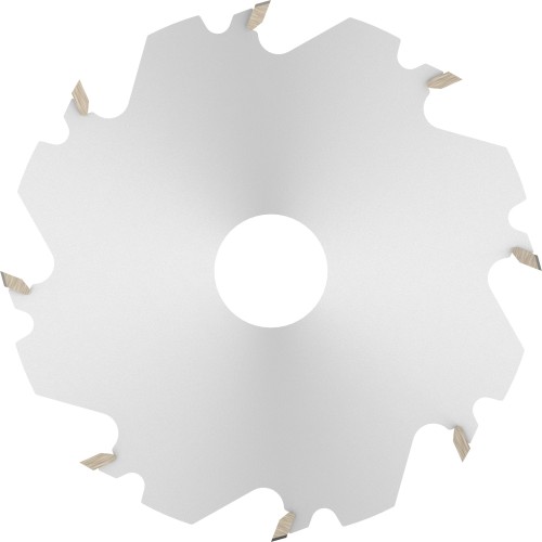 Hoja fresadora lateral PRO, 105 x 22 x 4 mm, 8 dientes
