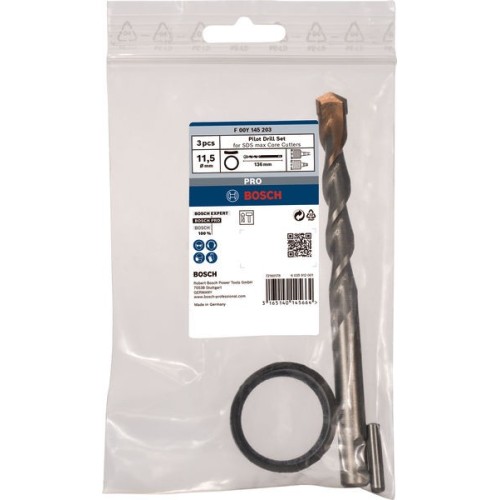 Set de brocas PRO Pilot para coronas SDS max, 115,5 x 84 mm