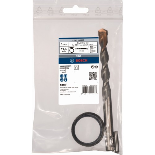 Set de brocas PRO Pilot para coronas SDS max, 115,5 x 84 mm
