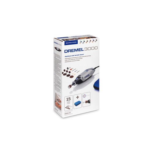 Multiherramienta DREMEL 3000-15 (130 W), 15 accesorios