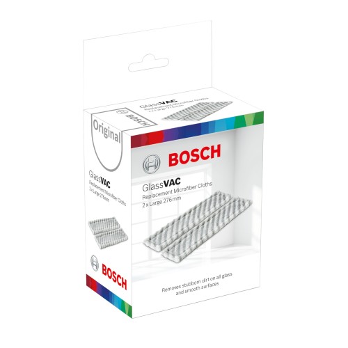 Accesorio de sistema GlassVAC: bayetas de microfibra de recambio grandes