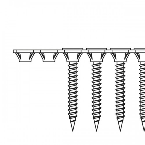 Tornillo de rosca gruesa para montajes rápidos 3,9 x 30