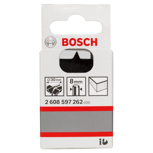 Brocas para cajas de bisagras sin aristas de corte de metal duro