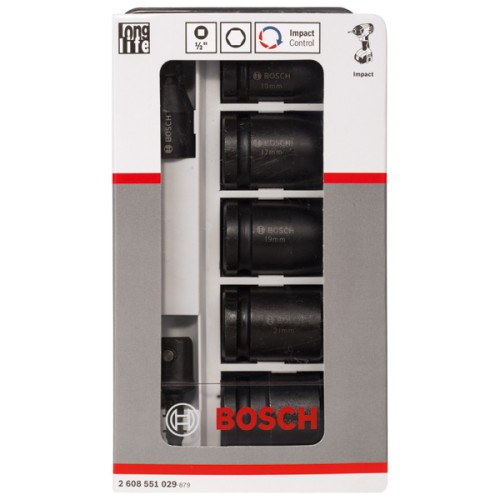 Set de llaves de vaso, 7 unidades, de 13 - 24 mm