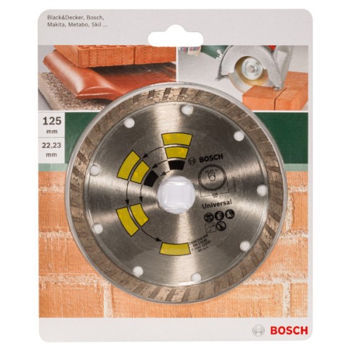 Disco de corte de diamante Universal TurboD = 125 mm