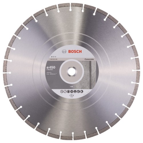 Disco tronzador de diamante Standard for Concrete