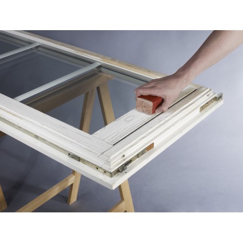 Rollo de lija para madera y pintura, 115 mm x 5 m, P180
