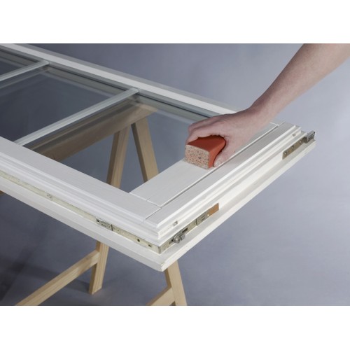 Rollo de lija para madera y pintura, 115 mm x 5 m, P180