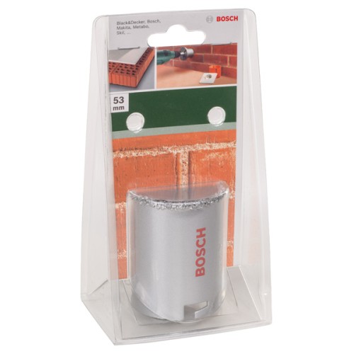 Corona con plaquita de metal duroD = 53 mm