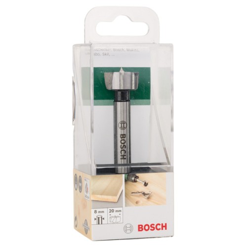 Broca fresadora para madera, DIN 7483 GD = 20,0 mm; L = 90 mm