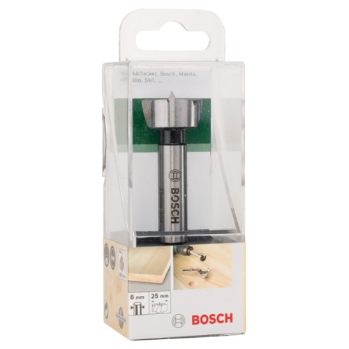 Broca fresadora para madera, DIN 7483 GD = 25,0 mm; L = 90 mm